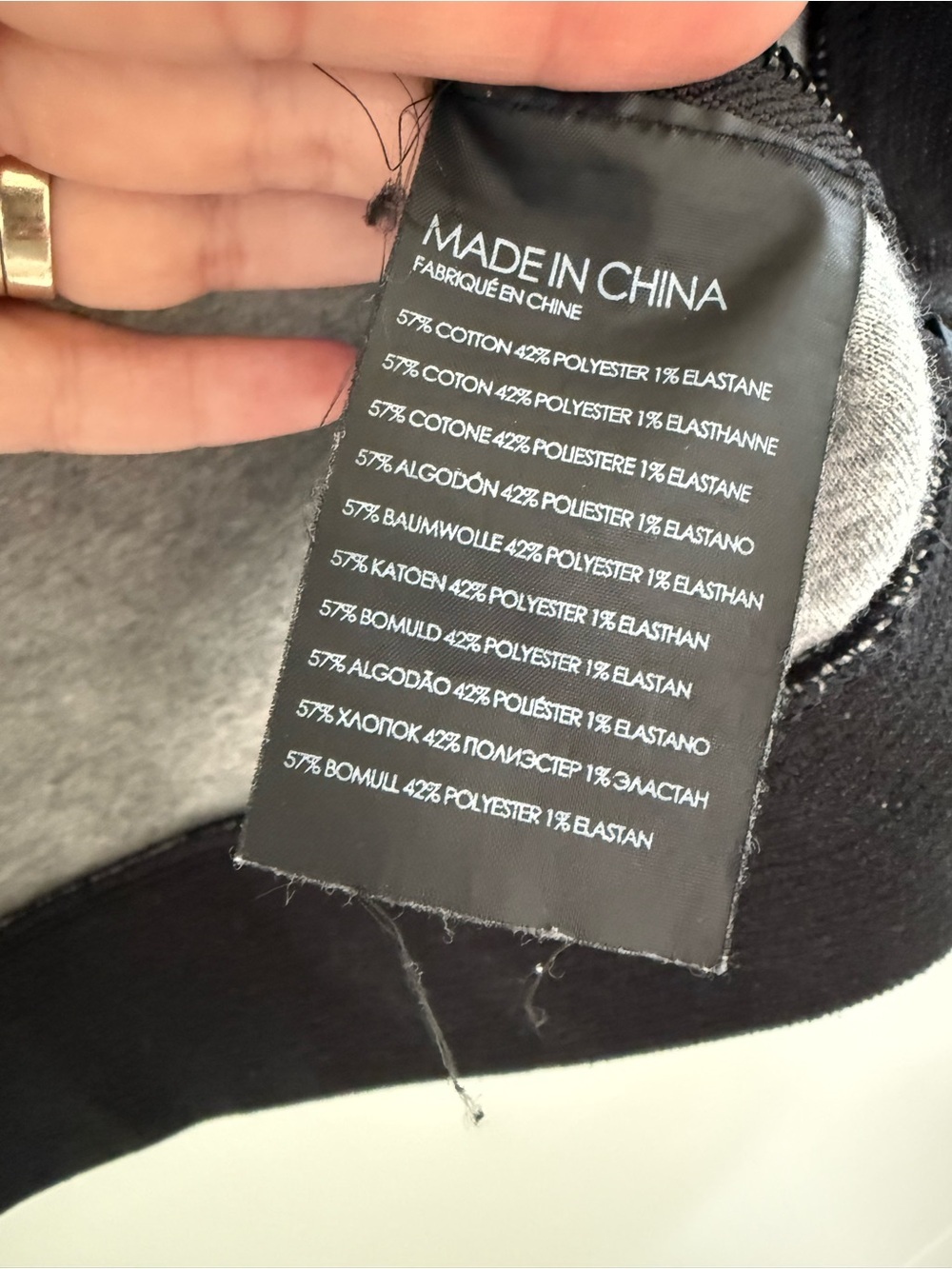 Club Monaco High Neck Sweater, size medium. - Picture 8 of 9